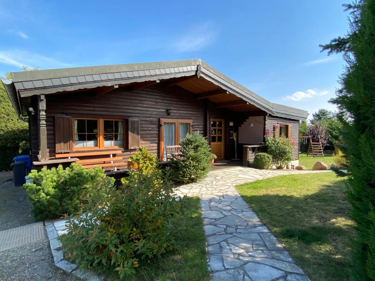 Holzhaus Harz Villa Schielo Bagian luar foto