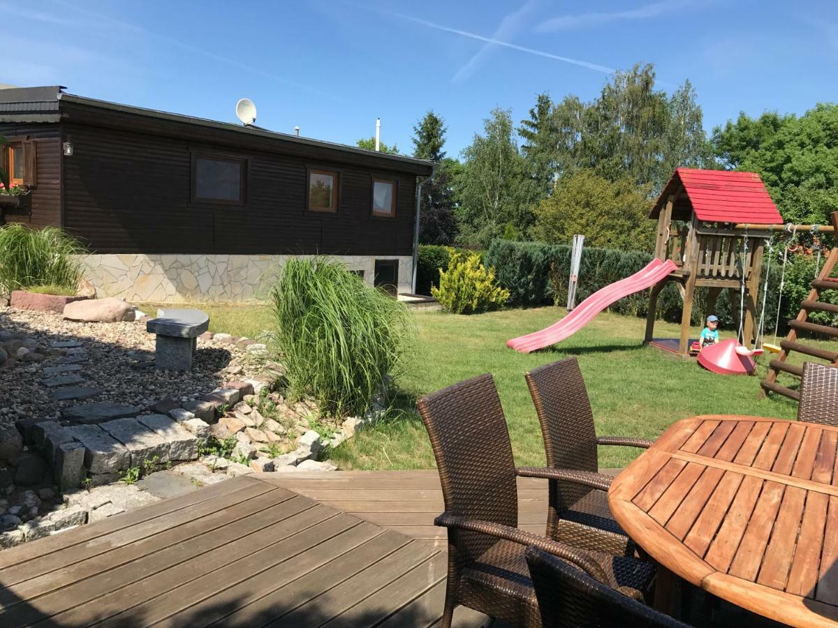 Holzhaus Harz Villa Schielo Bagian luar foto